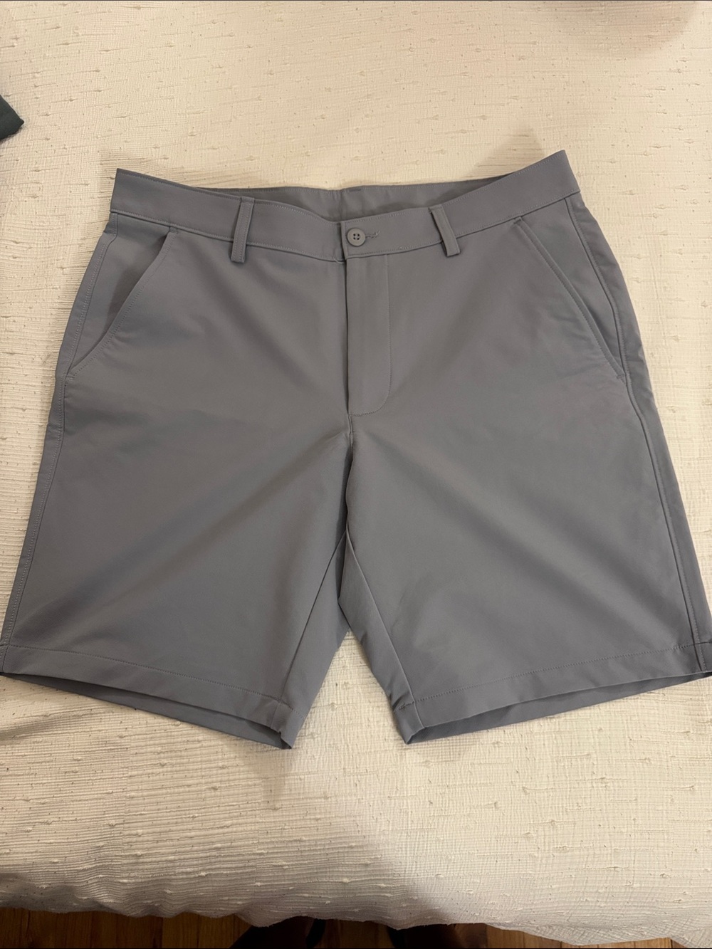 Under Armour Men's Slate Gray Flat Front Performance Shorts